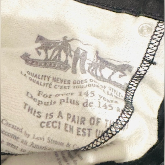 Levi’s black jeans - Picture 2 of 2